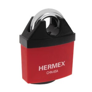 43341 - Candado de hierro 65 mm gancho protegido, llave anti-ganzúa