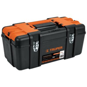 102435 - Caja para herramienta 20" c/compartimentos,broches metálicos