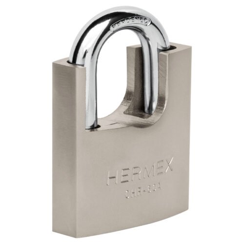 43314 - Candado de hierro 60 mm con coraza, llave anti-ganzúa