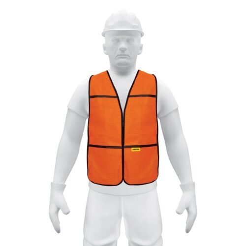 21023 - Chaleco de seguridad, uso de día, naranja, Pretul