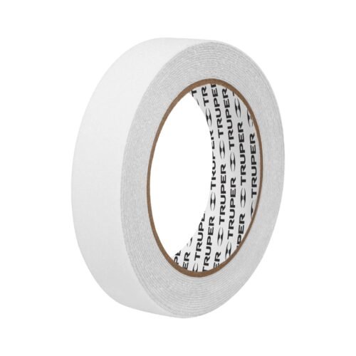 12543 - Rollo de 5m de cinta antiderrapante blanca 25mm con abrasivo