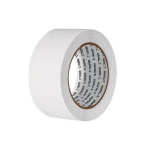 12533 - Rollo de 5m de cinta antiderrapante blanca 50mm con abrasivo