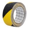 101448 - Rollo 5 m de cinta antiderrapante ama/negra 50mm c/abrasivo