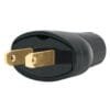 46122 - 2 Clavijas de PVC, Volteck