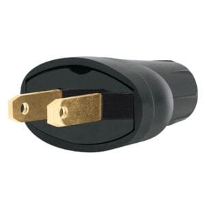 46122 - 2 Clavijas de PVC, Volteck