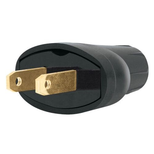 46122 - 2 Clavijas de PVC, Volteck