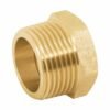 49064 - Reducción bushing de latón, 1" x 3/4", Foset