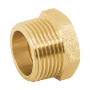 49064 - Reducción bushing de latón, 1" x 3/4", Foset