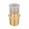 47437 - Niple terminal de latón de 1/2" X 1/2", Foset