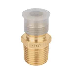 47437 - Niple terminal de latón de 1/2" X 1/2", Foset