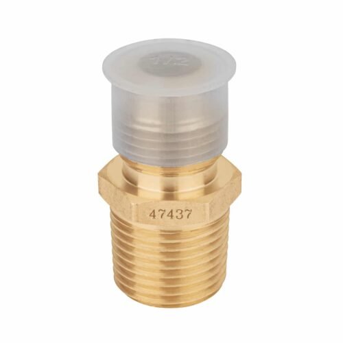 47437 - Niple terminal de latón de 1/2" X 1/2", Foset