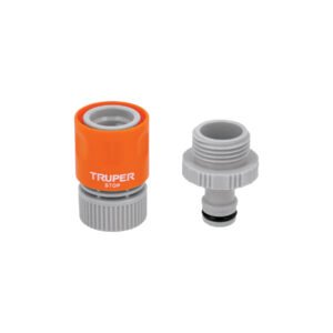 12722 - Conector 3/4" rápido de ABS manguera-acc. sistema click