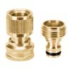 101599 - Conector 3/4" rápido de latón manguera-acc. sistema click