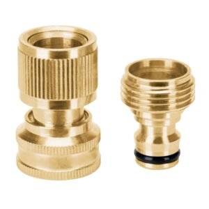 101599 - Conector 3/4" rápido de latón manguera-acc. sistema click