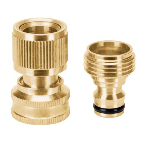 101599 - Conector 3/4" rápido de latón manguera-acc. sistema click