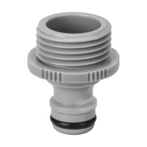 12726 - Conector 3/4" rápido macho de ABS, sistema click, Truper