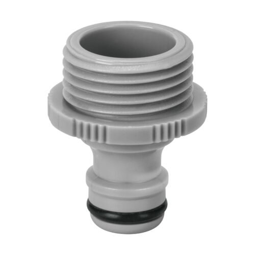 12726 - Conector 3/4" rápido macho de ABS, sistema click, Truper