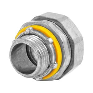 46930 - Conector recto 1/2" para tubo liquid tight, Volteck