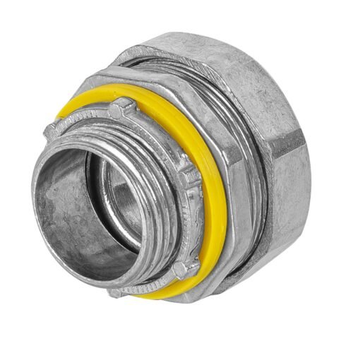 46931 - Conector recto 3/4" para tubo liquid tight, Volteck