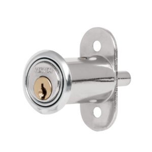 43561 - Cerradura para mueble, modelo 20, cromo, HERMEX