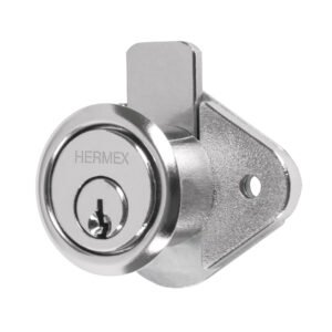 43558 - Cerradura para mueble, modelo 21, cromo, HERMEX