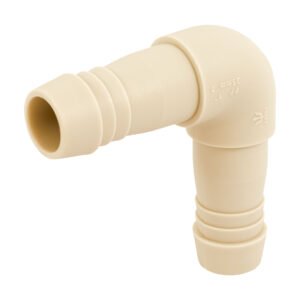 48564 - Codo 90° inserción de 1" de polipropileno, Foset