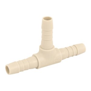 48568 - Tee inserción 3/8" de polipropileno, Foset