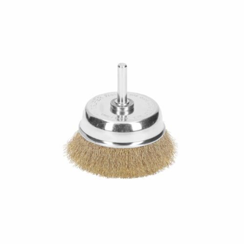 11592 - Carda de copa 2-3/4" alambre fino para taladro, Truper
