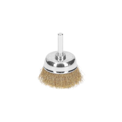 11571 - Carda de copa 1-3/4" alambre grueso para taladro, Truper