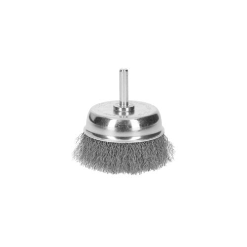 21005 - Carda de copa 2-3/4" alambre grueso para taladro, Pretul
