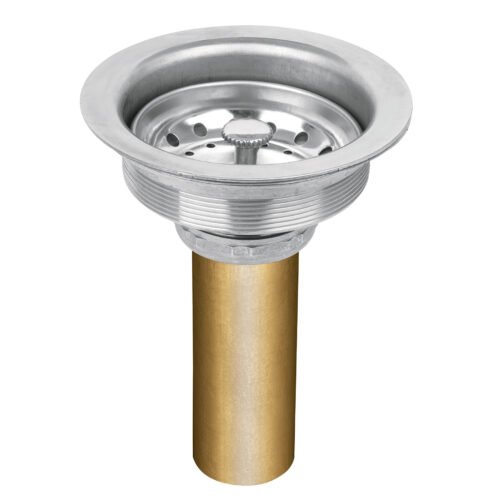49352 - Contracanasta 3-1/2" inox, tubo latón, Foset