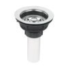 49353 - Contracanasta 3-1/2" inox, tubo plástico, Foset