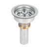 47453 - Contracanasta 3-1/2" inox, instalafácil, tubo inox, Foset