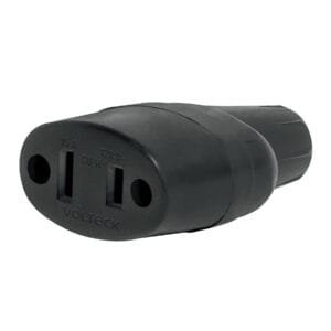46123 - 2 Contactos de PVC, Volteck