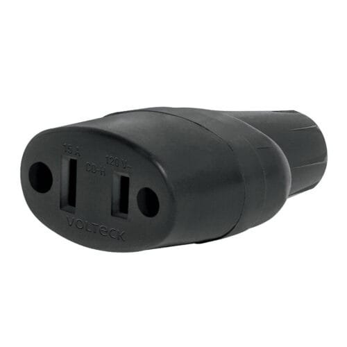 46123 - 2 Contactos de PVC, Volteck