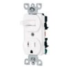 47728 - Interruptor de palanca con contacto, Standard, blanco