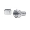 48480 - Bolsa con 4 conectores coaxiales RG 6 tipo campana, Volteck