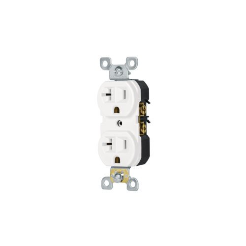 47721 - Contacto dúplex, 2 polos 3 hilos, 20 A, Standard, blanco