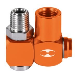 19086 - Destorcedor de aluminio, macho-hembra, cuerda 1/4"NPT,TRUPER
