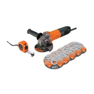 101526 - Combo esmeriladora 4-1/2", 700W, discos y flexómetro, PRO