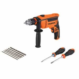 100291 - Combo rotomartillo 1/2" 650W, 6 brocas y 2 desarmadores,PRO