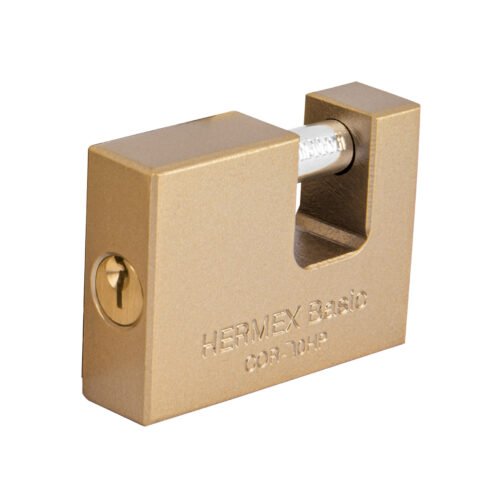 23540 - Candado antipalanca 70 mm cuerpo de hierro, HERMEX BASIC
