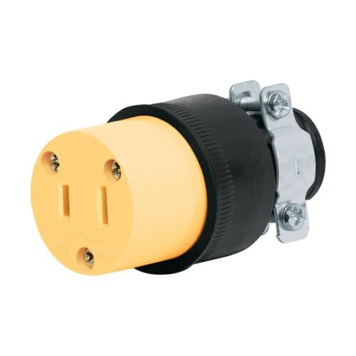 46119 - Contacto industrial reforzado polarizado, Volteck