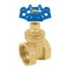 49021 - Válvula de compuerta de latón roscable de 1 1/2", Foset