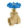 49020 - Válvula de compuerta de latón roscable de 1 1/4", Foset