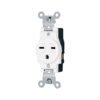 47732 - Contacto sencillo, cara de chino, Standard, blanco, Volteck