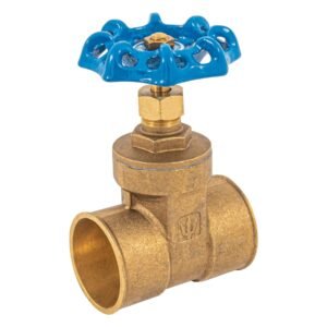 49027 - Válvula de compuerta de latón soldable de 1 1/2", Foset