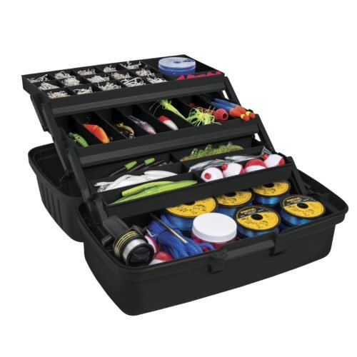 10539 - Caja para pesca de 16" con 3 bandejas deslizables, Truper