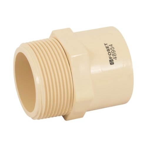 48954 - Conector macho CPVC 1-1/2", Foset