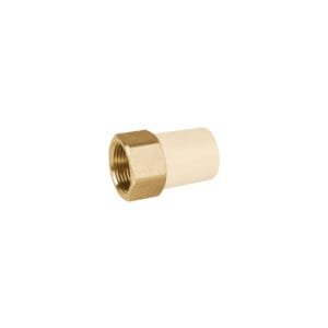 45108 - Adaptador hembra de CPVC 3/4" con inserto de latón, FOSET